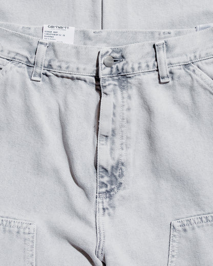 lost & found Carhartt Work In Progress Carhartt W.I.P. Double Knee Pant Canvas Black Chalk Wash
