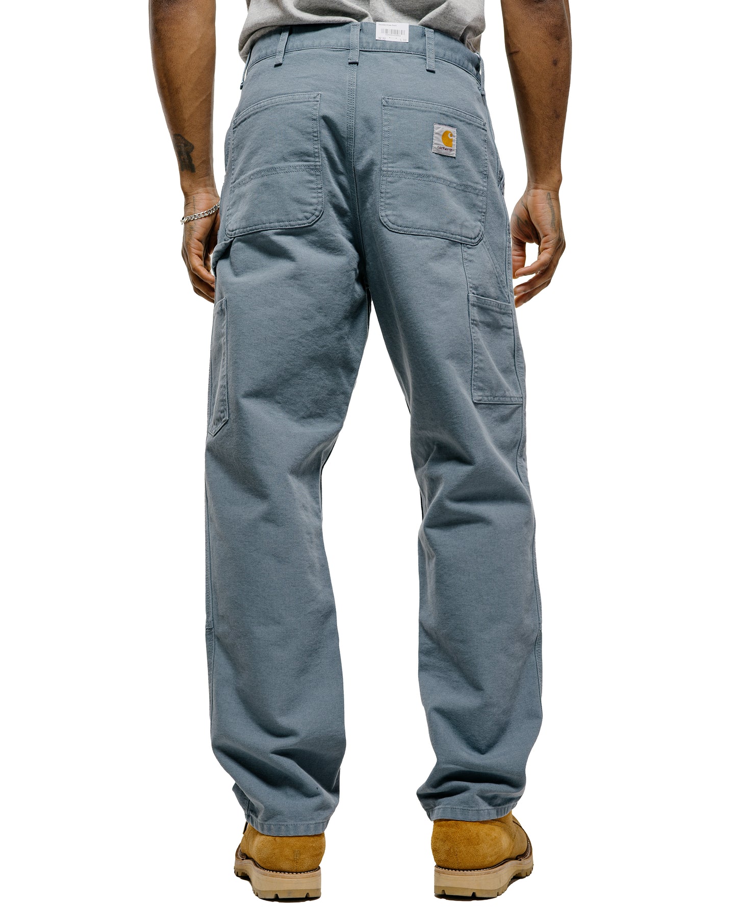 lost & found Carhartt Work In Progress Carhartt W.I.P. Double Knee Pant Cozy Blue Stone Canvas