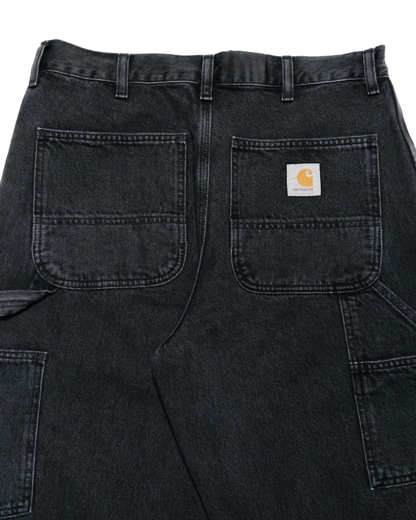 lost & found Carhartt Work In Progress Carhartt W.I.P. Double Knee Pant Denim Black Stone Washed