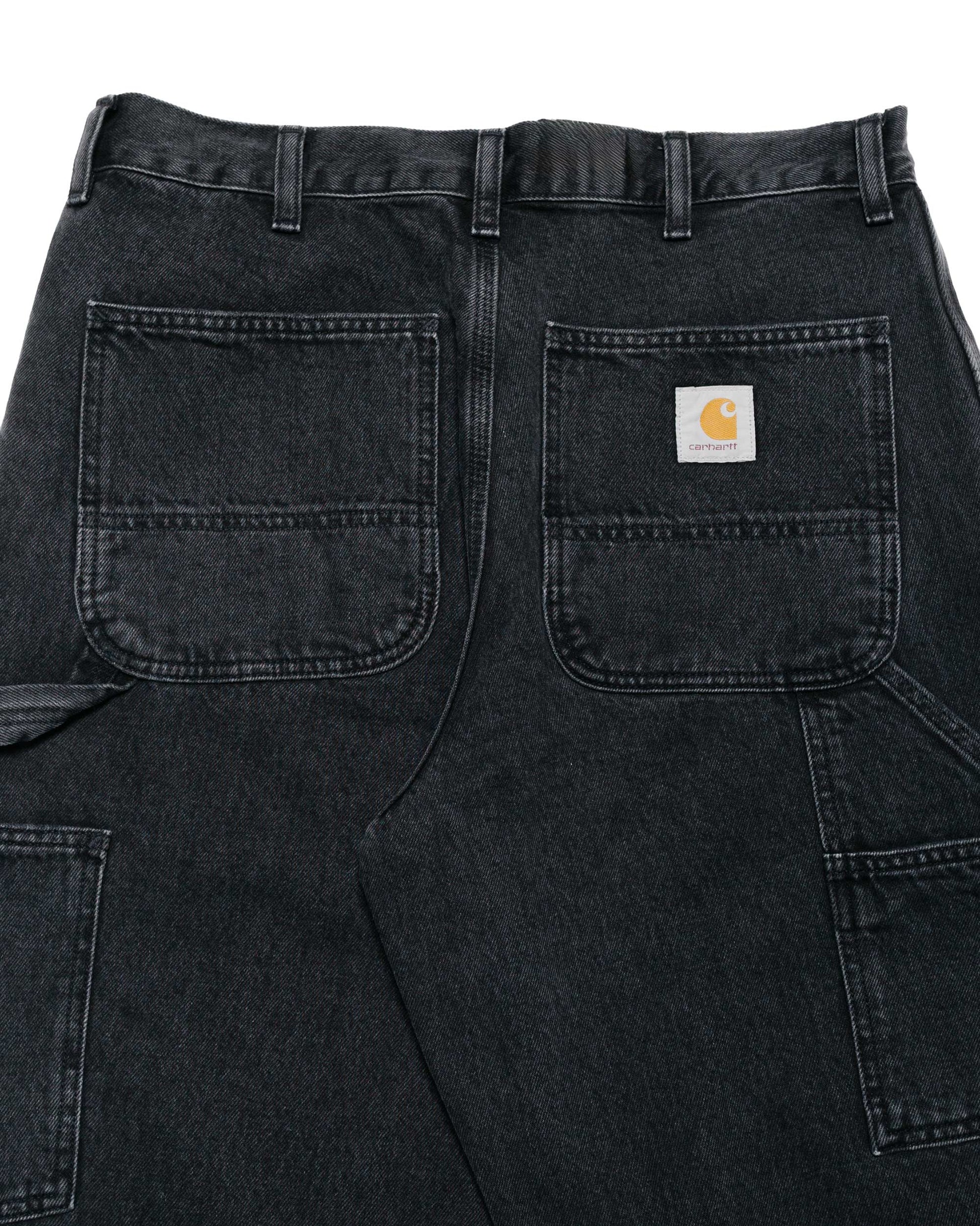 lost & found Carhartt Work In Progress Carhartt W.I.P. Double Knee Pant Denim Black Stone Washed