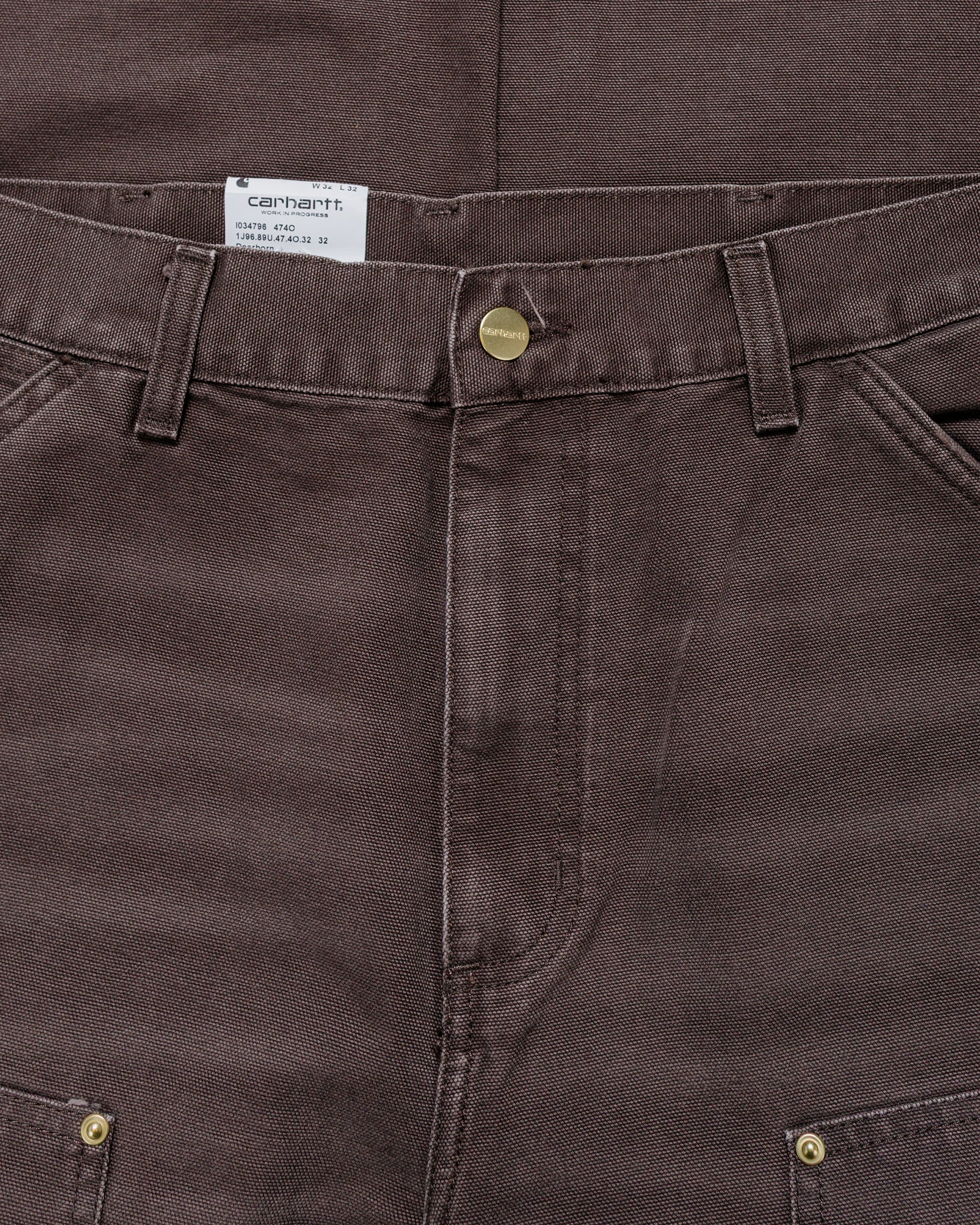 lost & found Carhartt Work In Progress Carhartt W.I.P. Double Knee Pant Tobacco Stone Canvas