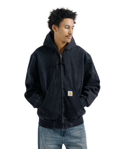 Carhartt W.I.P. OG Active Jacket Black Stone Washed