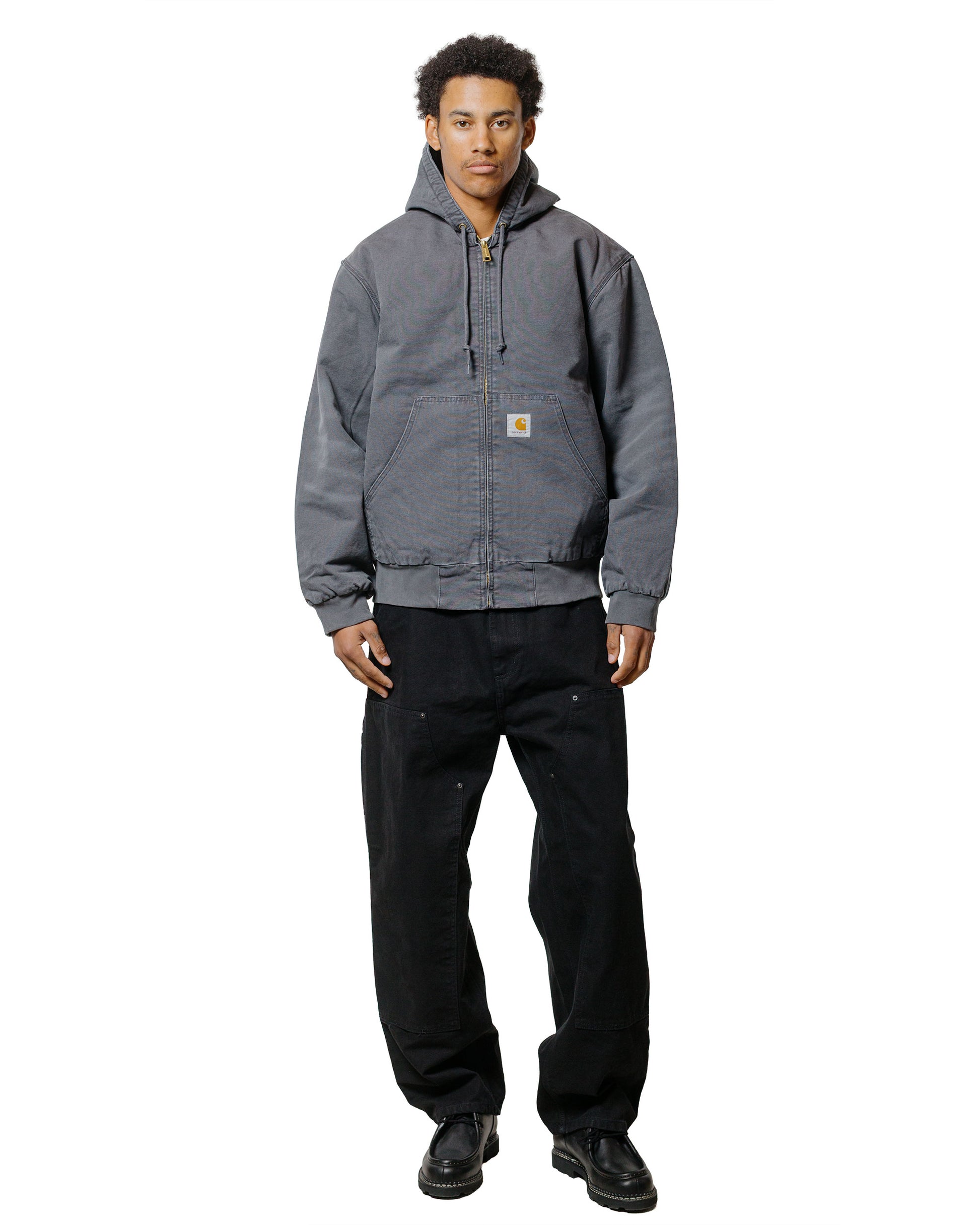 lost & found Carhartt Work In Progress Carhartt W.I.P. OG Active Jacket Graphite Stone Canvas