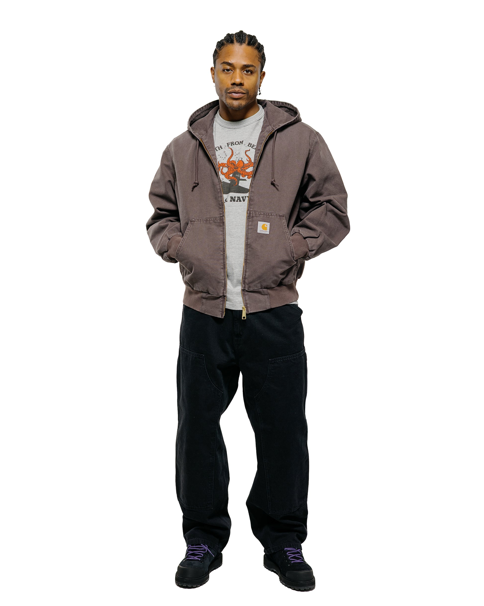 lost & found Carhartt Work In Progress Carhartt W.I.P. OG Active Jacket Shale Stone Canvas