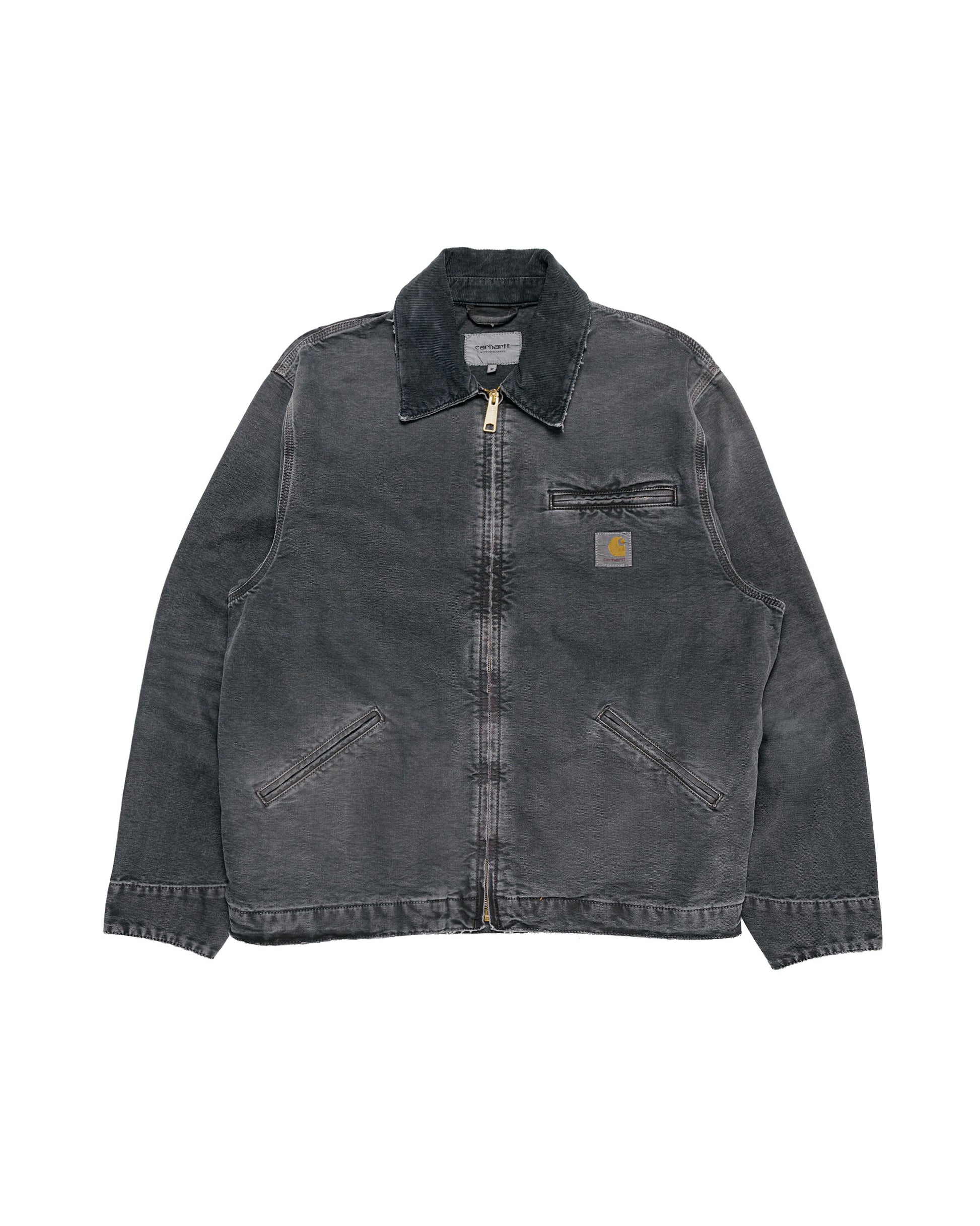 Carhartt W.I.P. OG Detroit Jacket Black/Black Destroy Wash