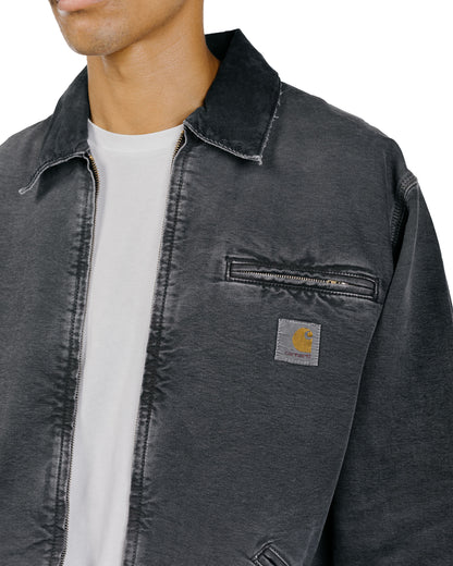 lost & found Carhartt Work In Progress Carhartt W.I.P. OG Detroit Jacket Black/Black Destroy Wash