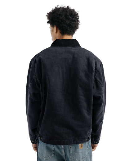 Carhartt W.I.P. OG Detroit Jacket Black/Black Stone Washed