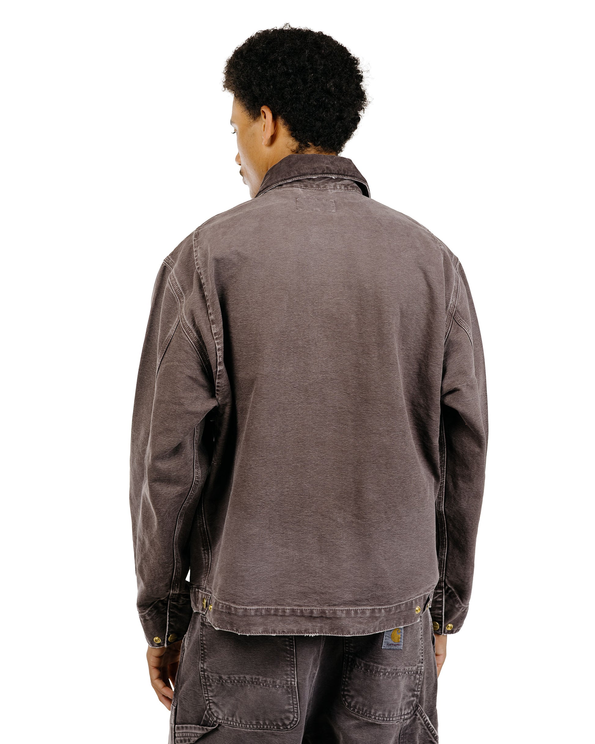 lost & found Carhartt Work In Progress Carhartt W.I.P. OG Detroit Jacket Tobacco/Tobacco Destroy Wash