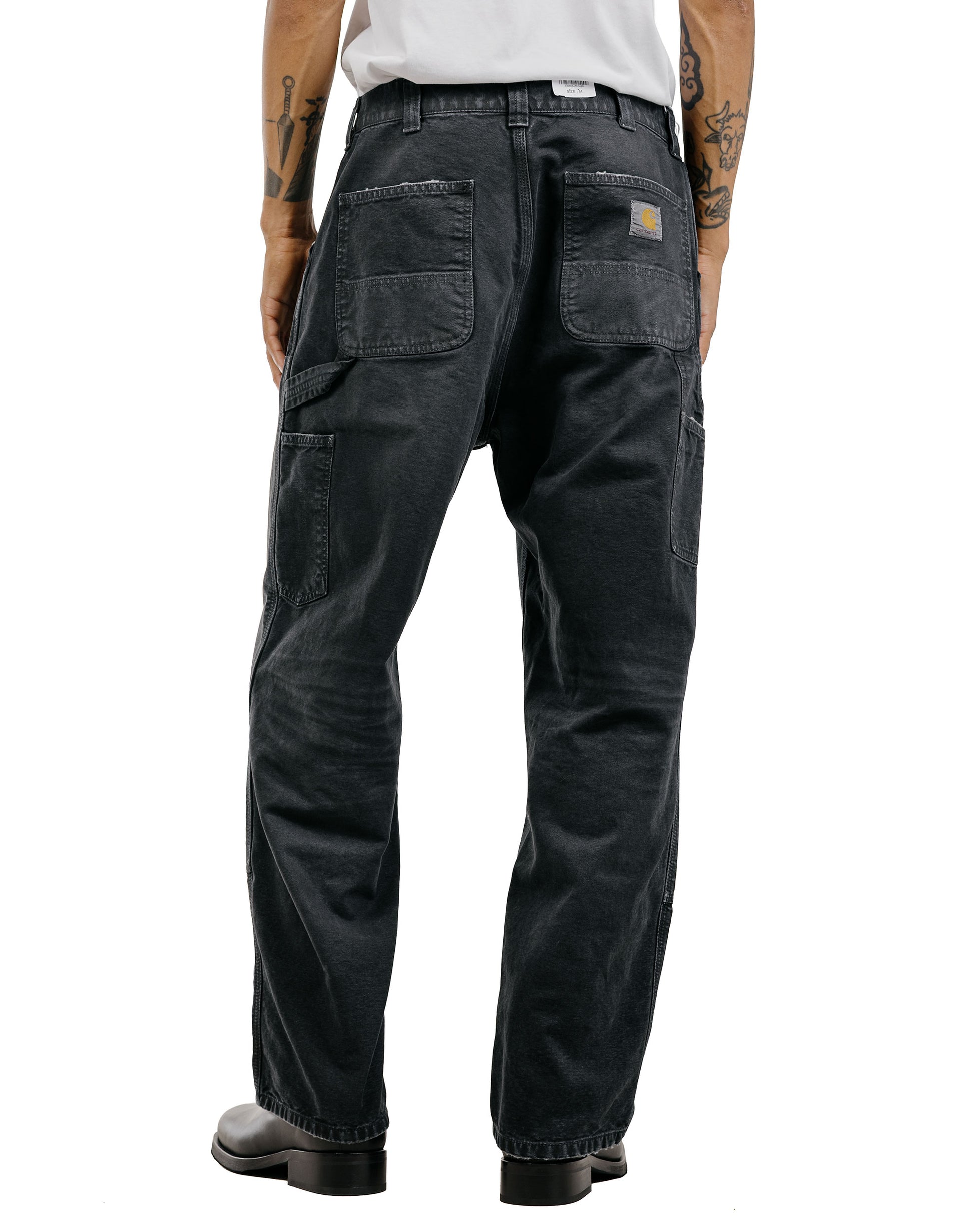 Carhartt W.I.P. OG Double Knee Pant Black Destroy Wash