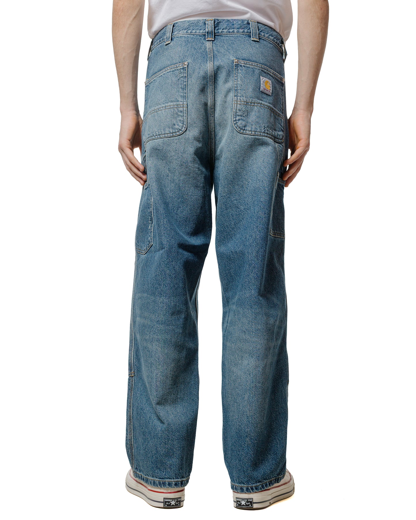lost & found Carhartt Work In Progress Carhartt W.I.P. OG Double Knee Pant Blue Grind Wash