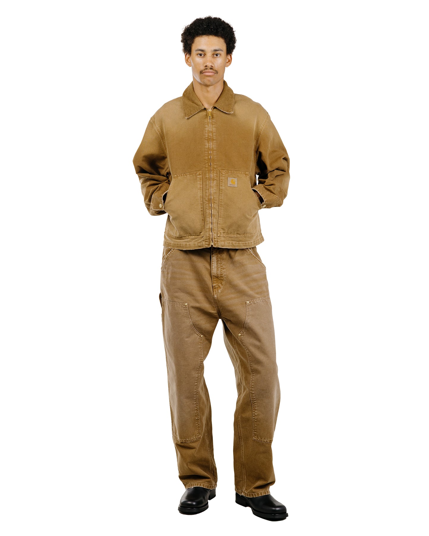 lost & found Carhartt Work In Progress Carhartt W.I.P. OG Double Knee Pant Hamilton Brown Destroy Wash