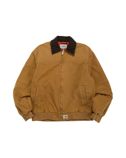 lost & found Carhartt Work In Progress Carhartt W.I.P. OG Santa Fe Jacket Hamilton Brown/Tobacco Grind Wash