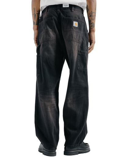 Carhartt W.I.P. OG Single Knee Pant Black Tobacco Used Wash