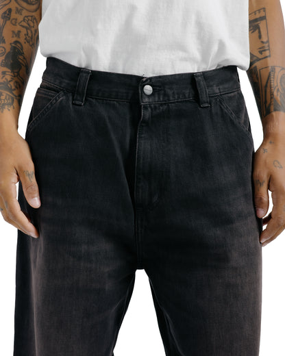 Carhartt W.I.P. OG Single Knee Pant Black Tobacco Used Wash