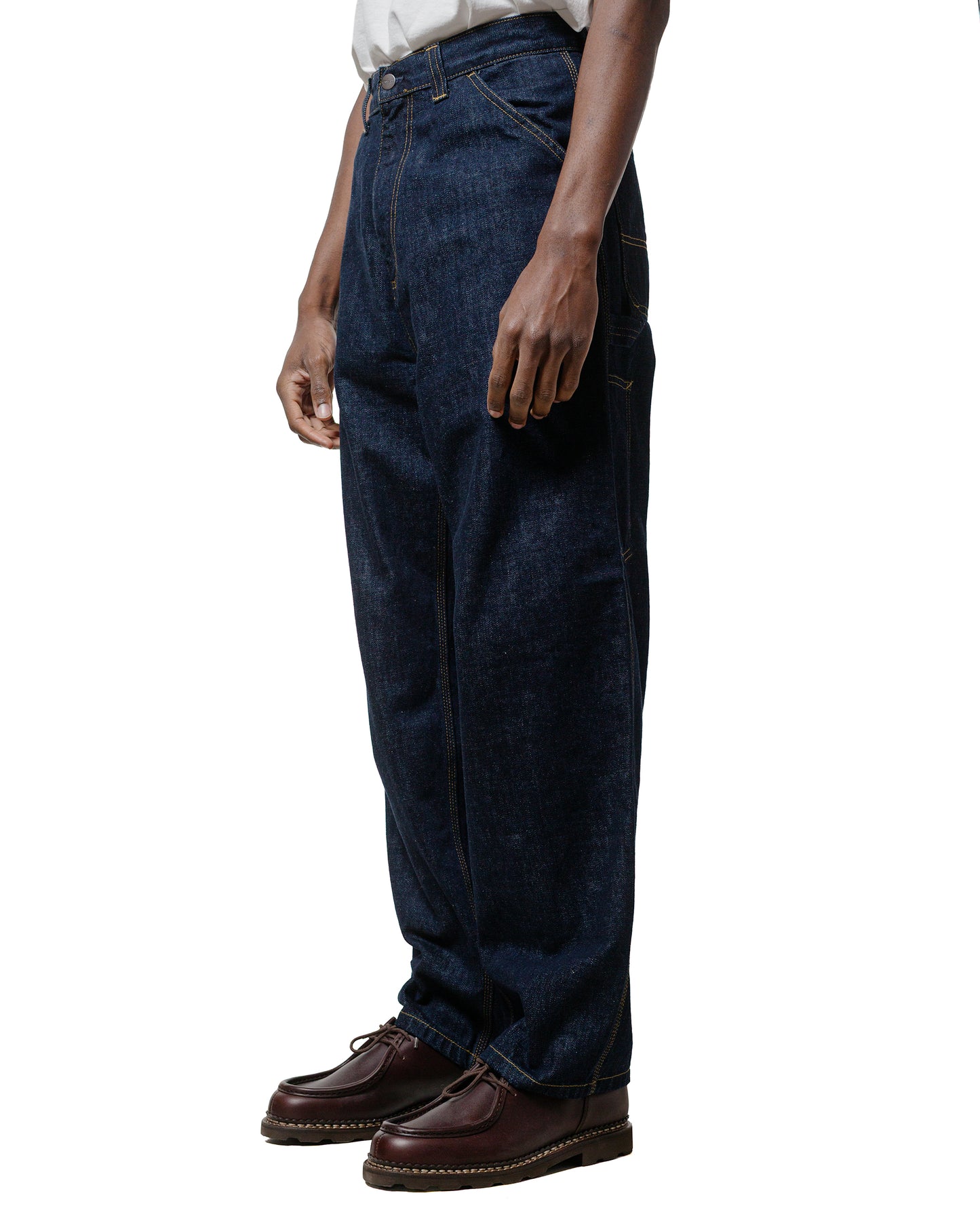 lost & found Carhartt Work In Progress Carhartt W.I.P. OG Single Knee Pant Blue Rinsed