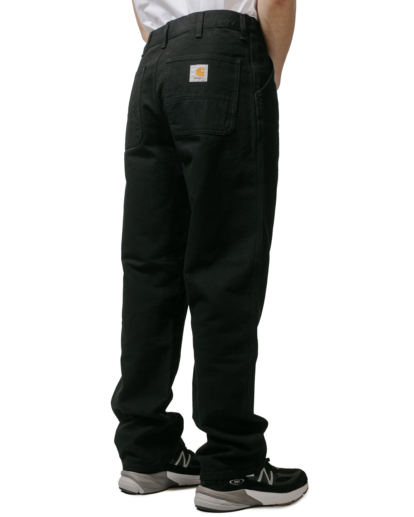lost & found Carhartt Work In Progress Carhartt W.I.P. Simple Pant Canvas Black Rinsed