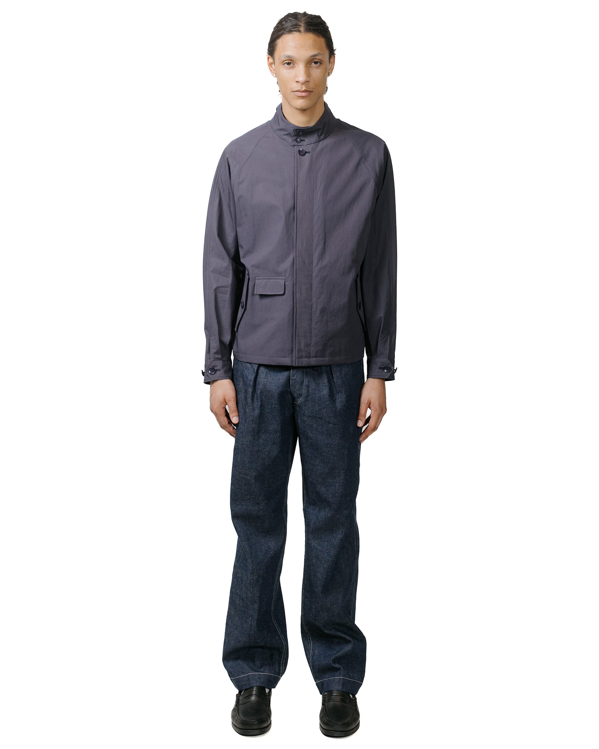 lost & found Cohérence Cohérence Alain 10oz Logger Selvedge Denim Trouser Indigo