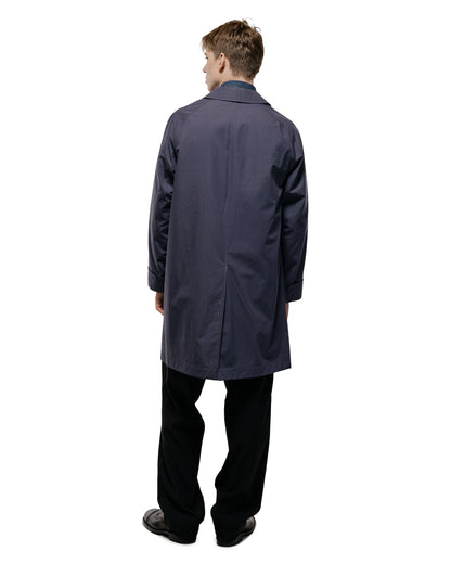 lost & found Cohérence Cohérence Corb II Weather Resistant Cotton Light Over Coat Slate Blue
