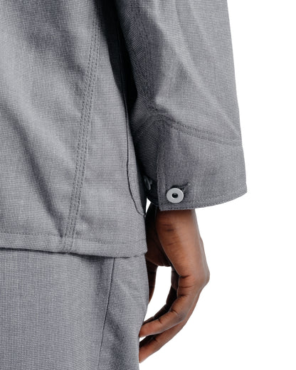 Cohérence Jackson Rover Wool Twill Grey Nailhead
