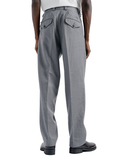 Cohérence Nicolas Rover Wool Twill Grey Nailhead