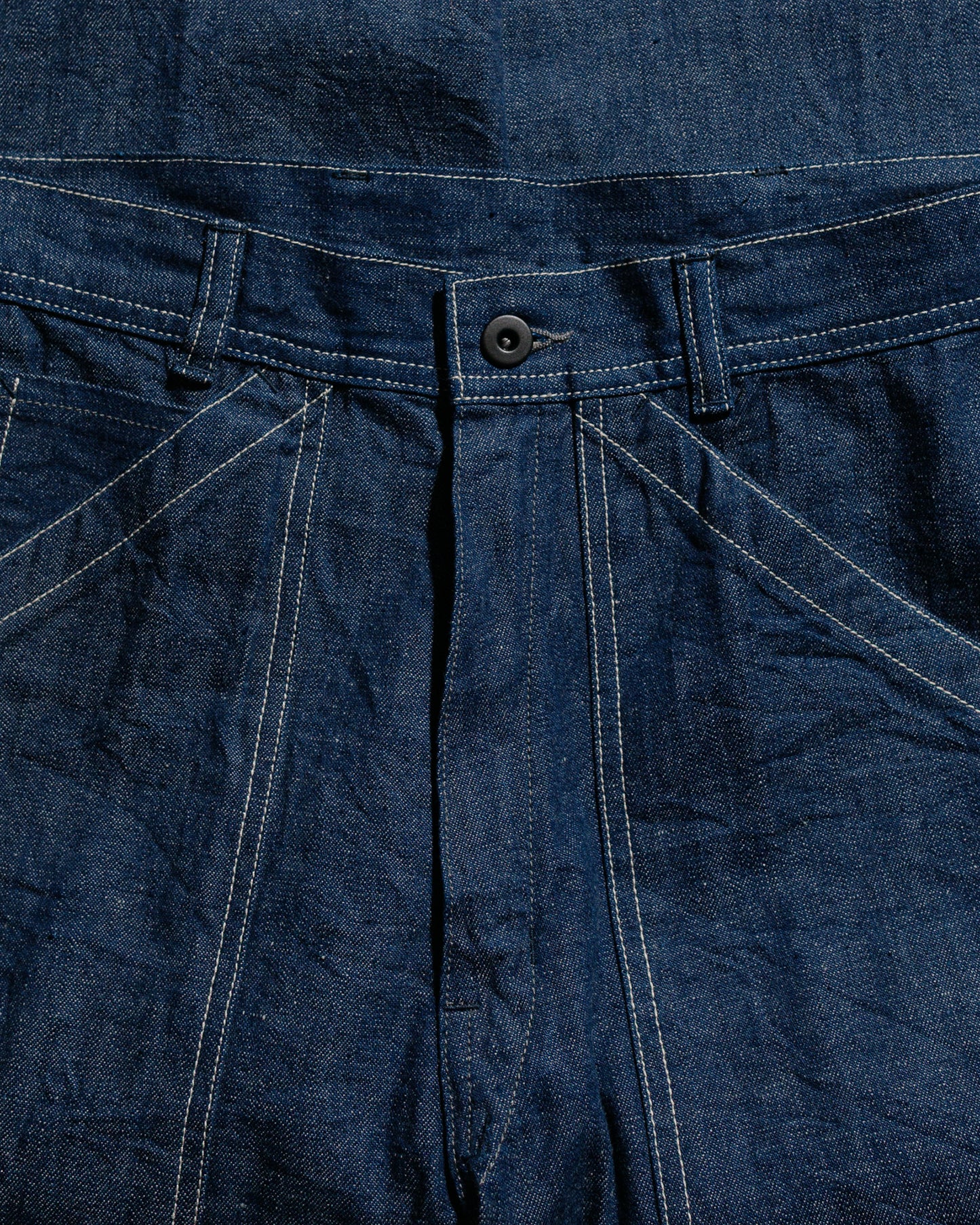 lost & found Cohérence Cohérence Paul 10oz Logger Selvedge Denim Indigo