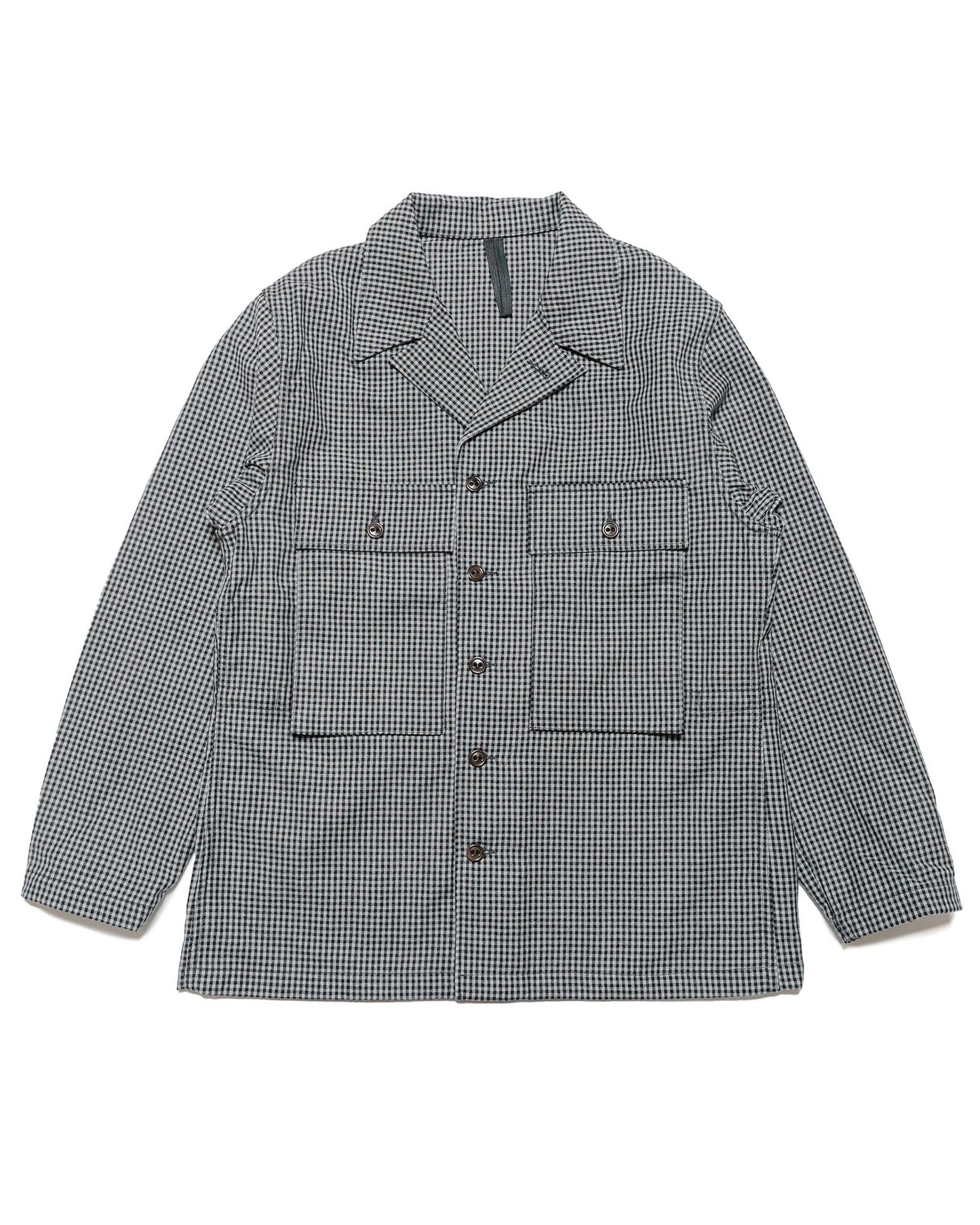 lost & found Cohérence Cohérence Vernon-D Rover Wool Twill Jacket Check