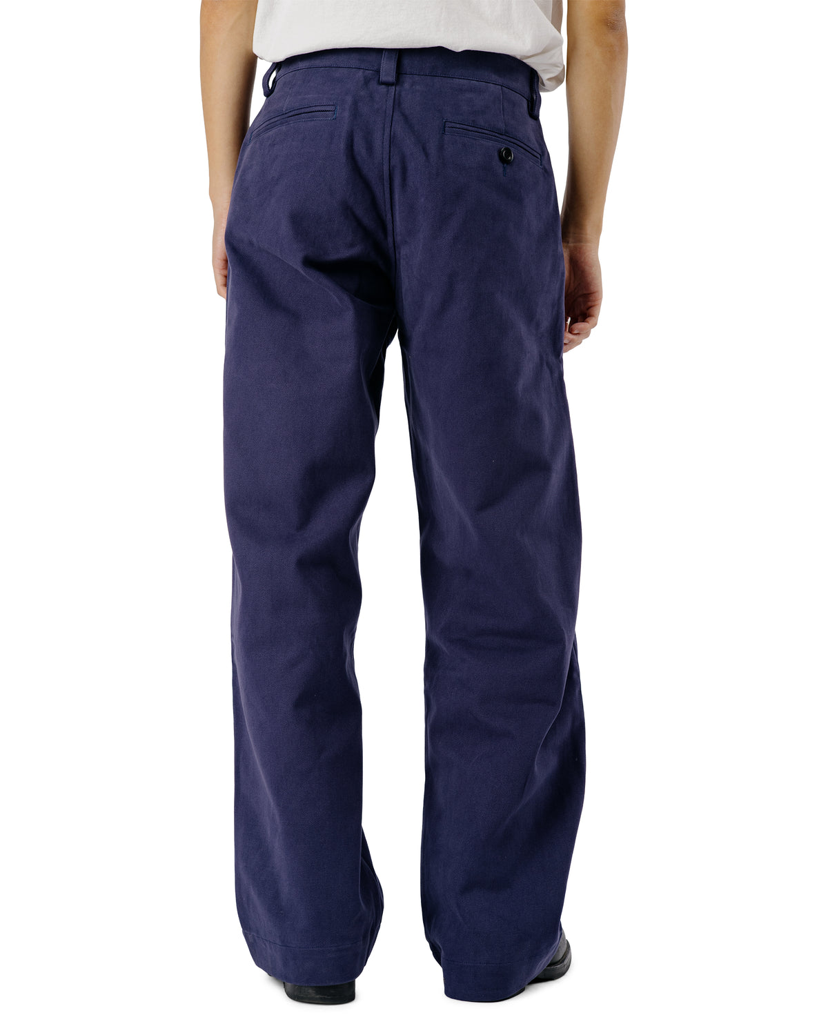 Conkers Scots Pants Heavy Peached Cotton French Navy