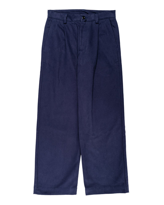 Conkers Scots Pants Heavy Peached Cotton French Navy
