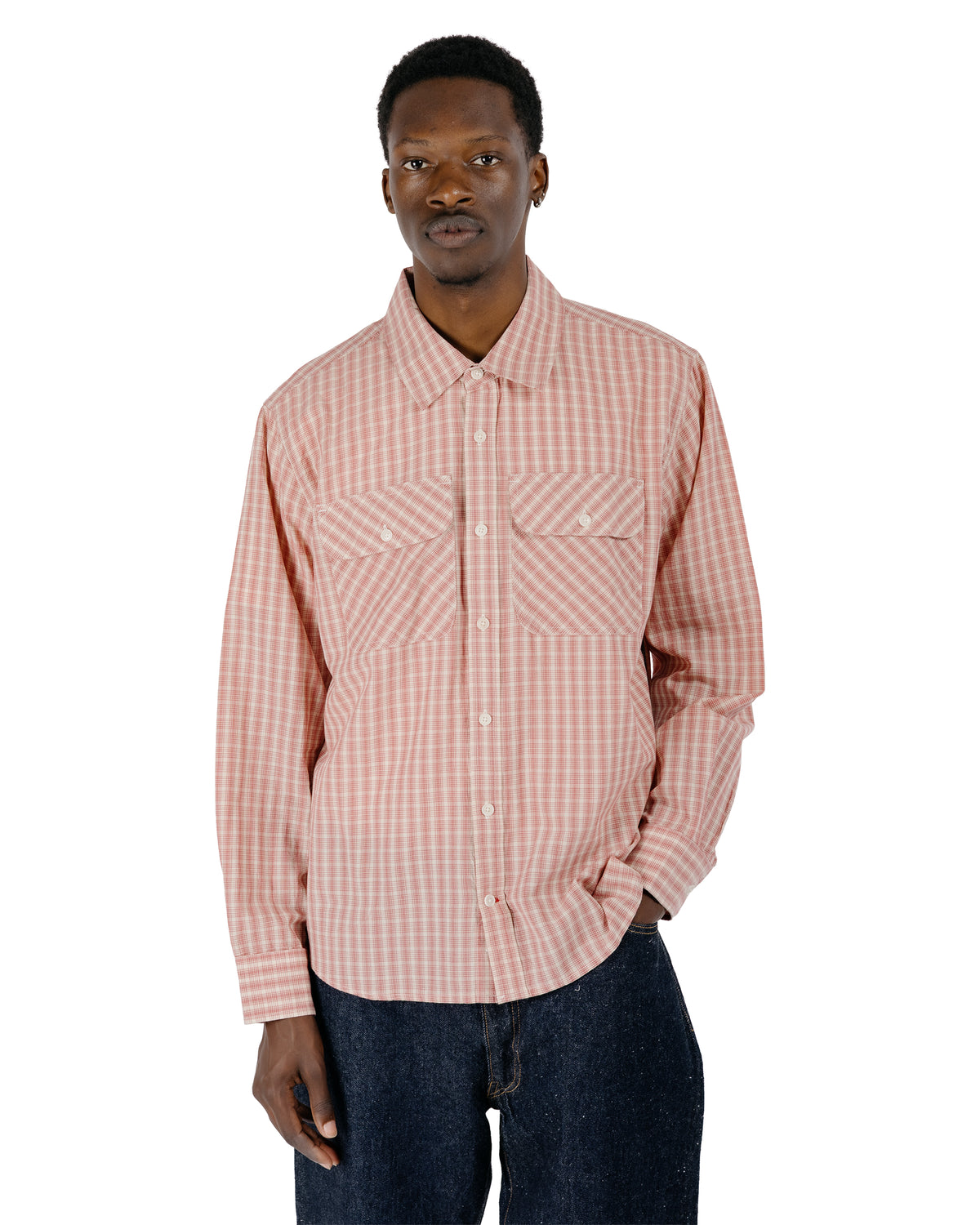Corridor Americana Check LS Red