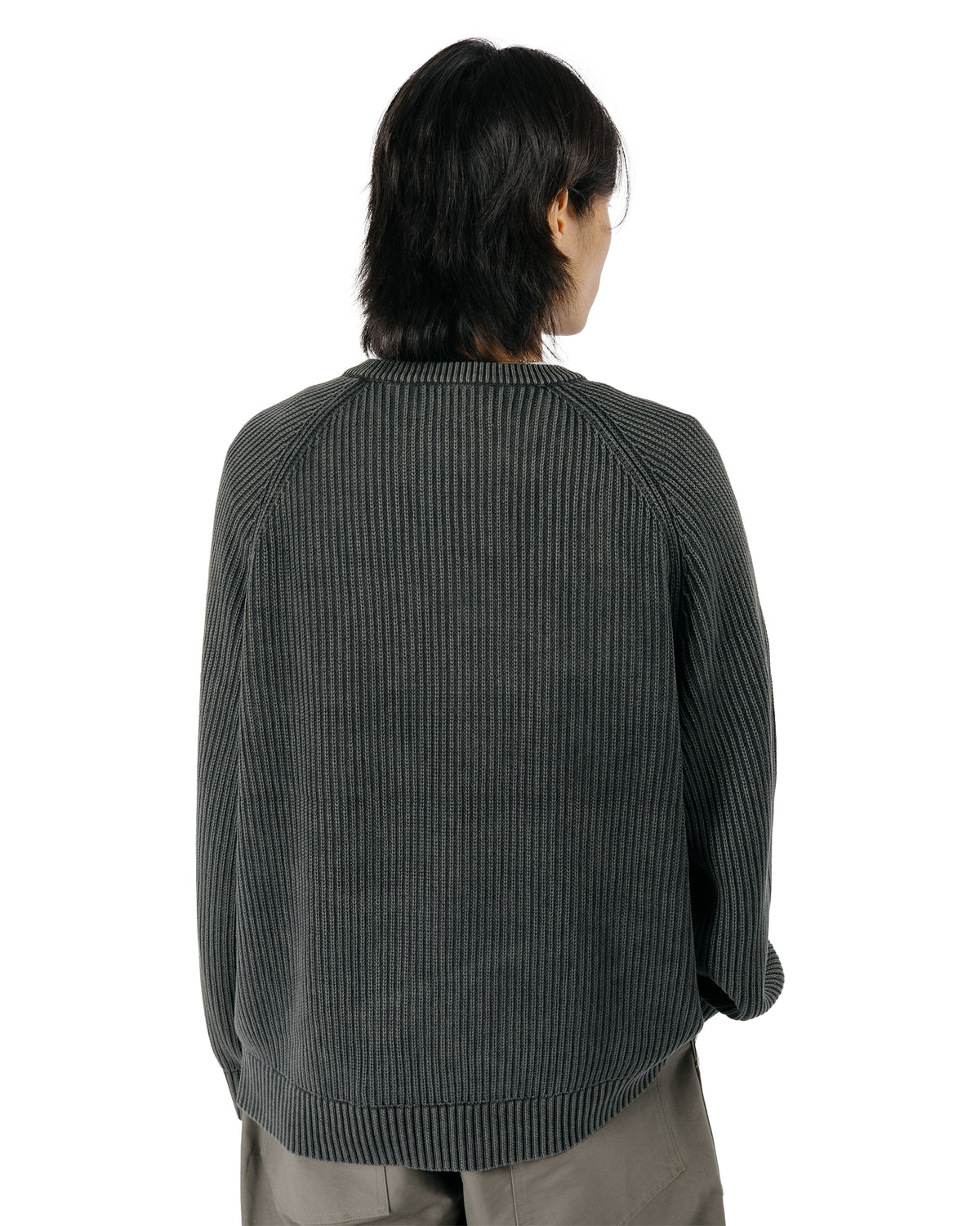 Corridor Washed Cotton Crewneck Grey