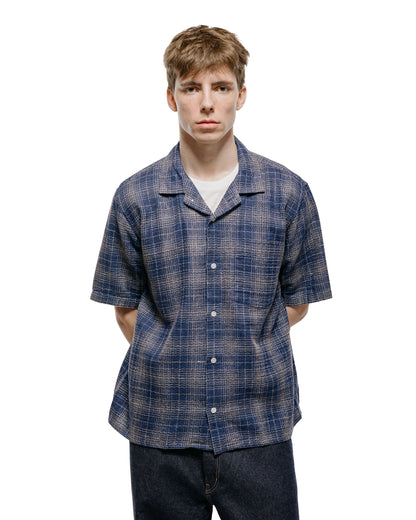 lost & found Corridor Corridor Wavy Linen SS Navy