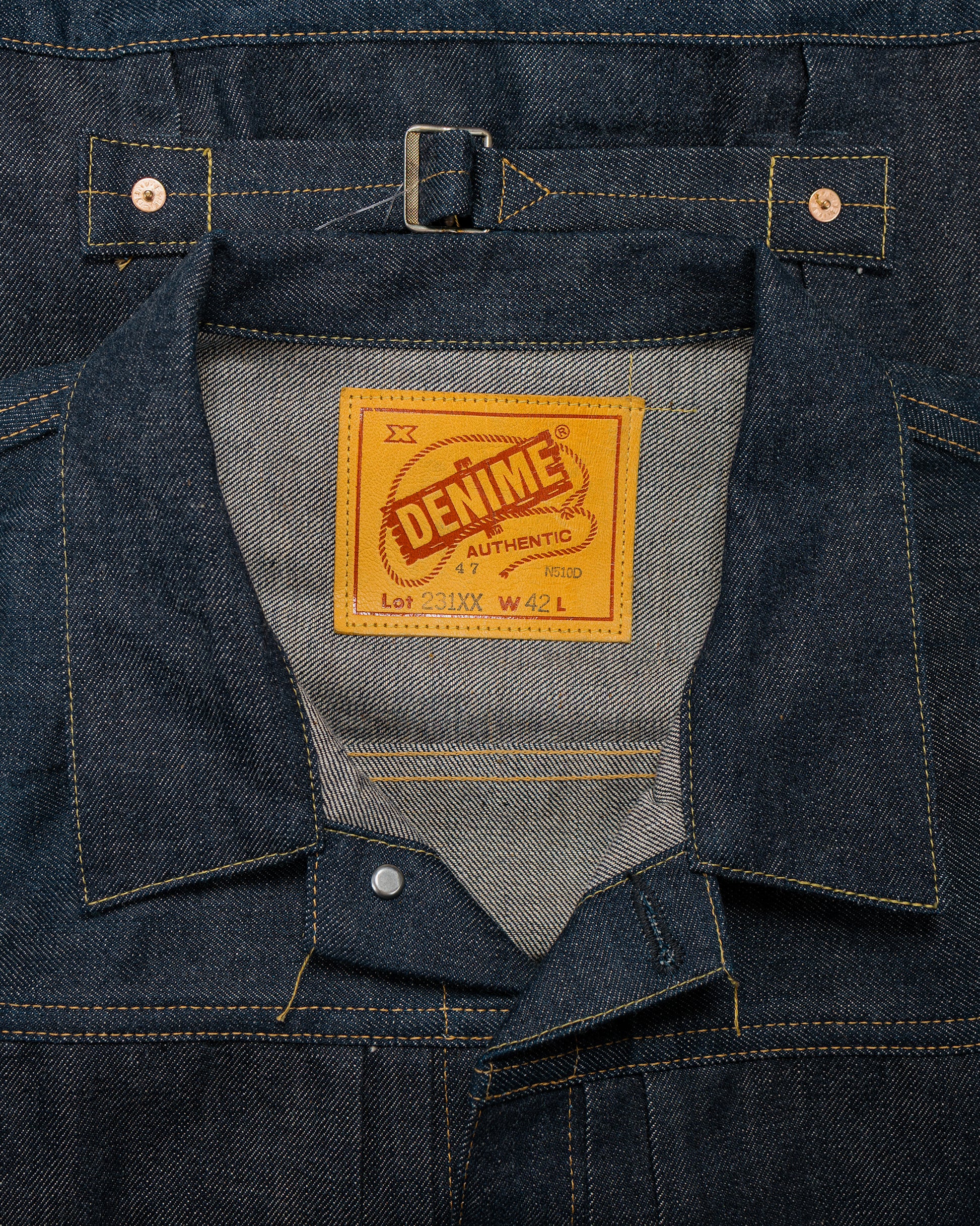 lost & found Warehouse DENIME Lot. 231XX-47 (1947 Model) Denim Indigo