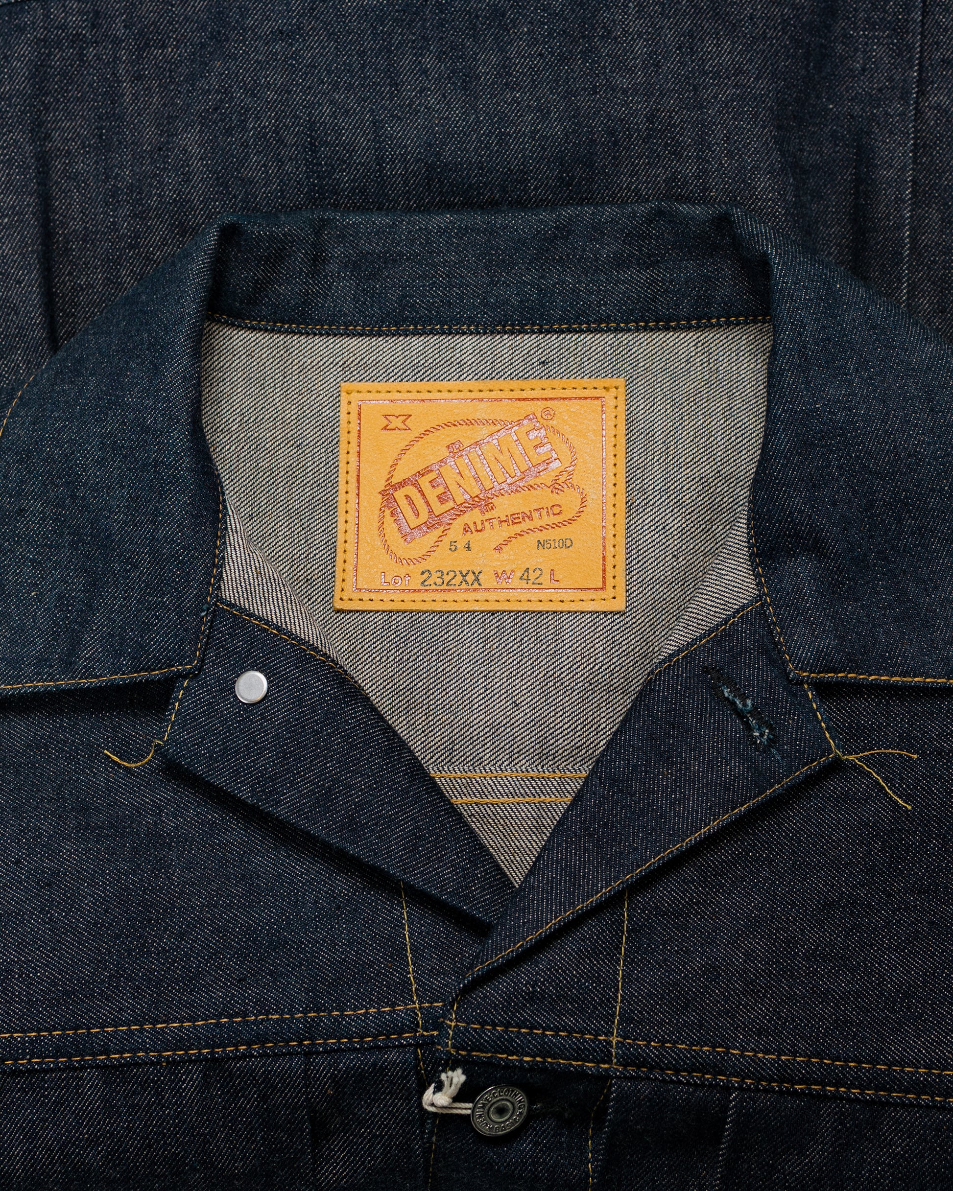 lost & found Warehouse DENIME Lot. 232XX-54 (1954 Model) Denim Indigo