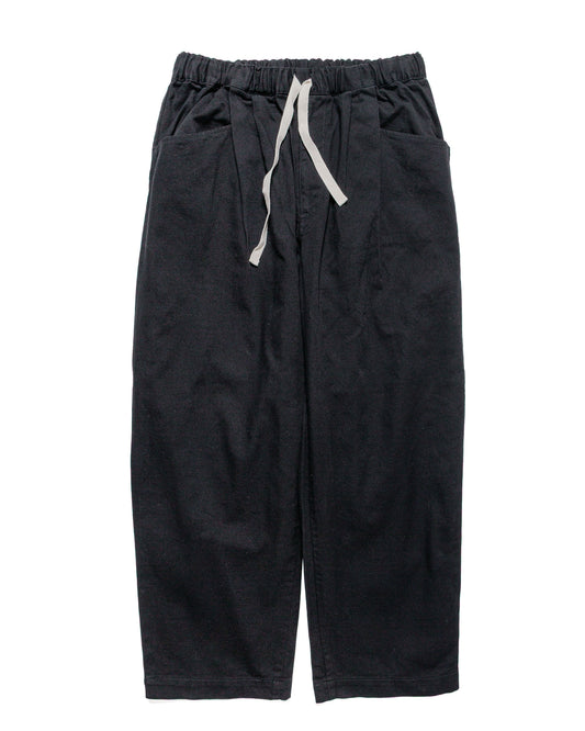Danton 10/- Loose Chino Tuck Pants Black