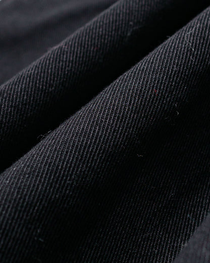 Danton 10/- Loose Chino Tuck Pants Black
