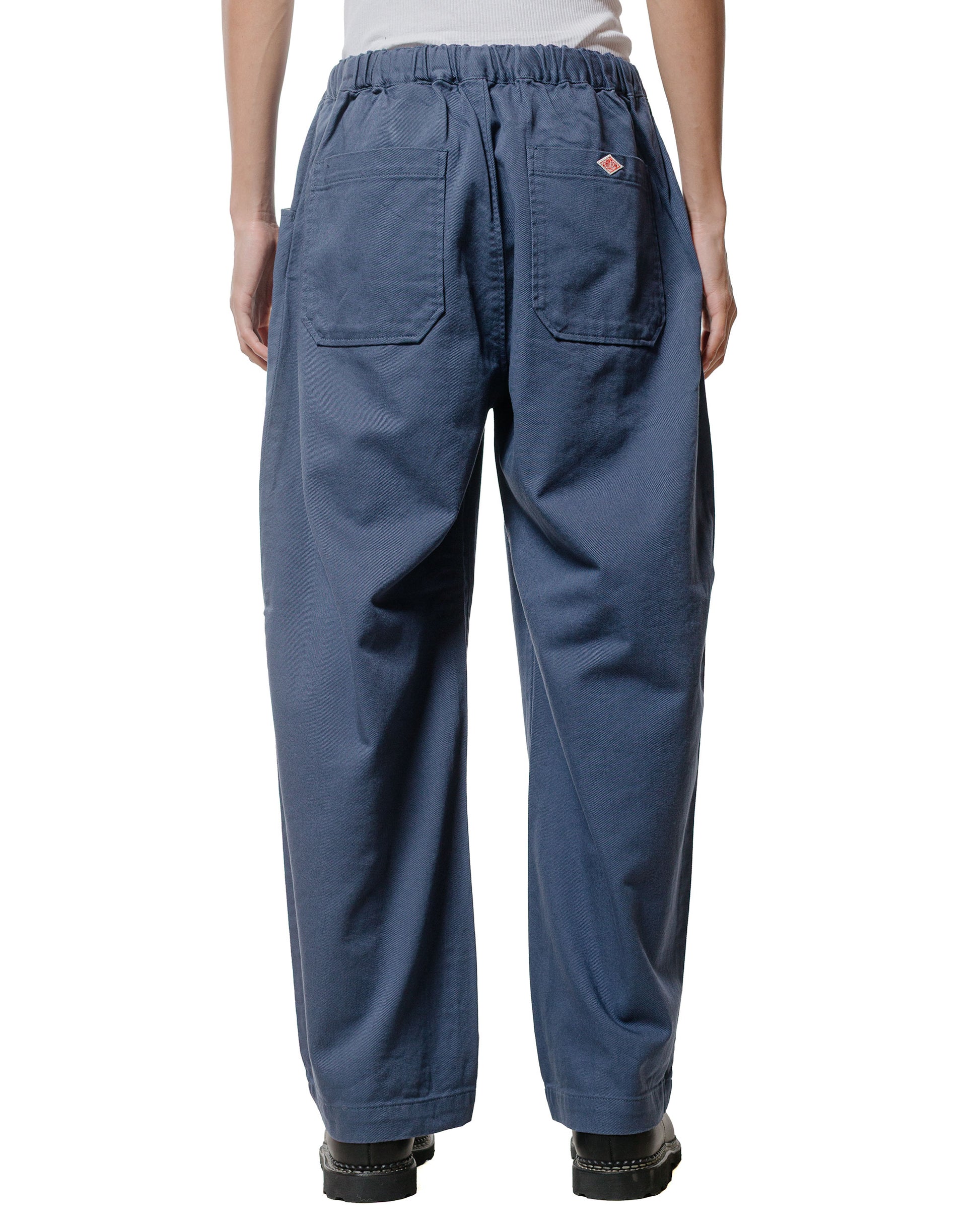 Danton 10/- Loose Chino Tuck Pants Blue