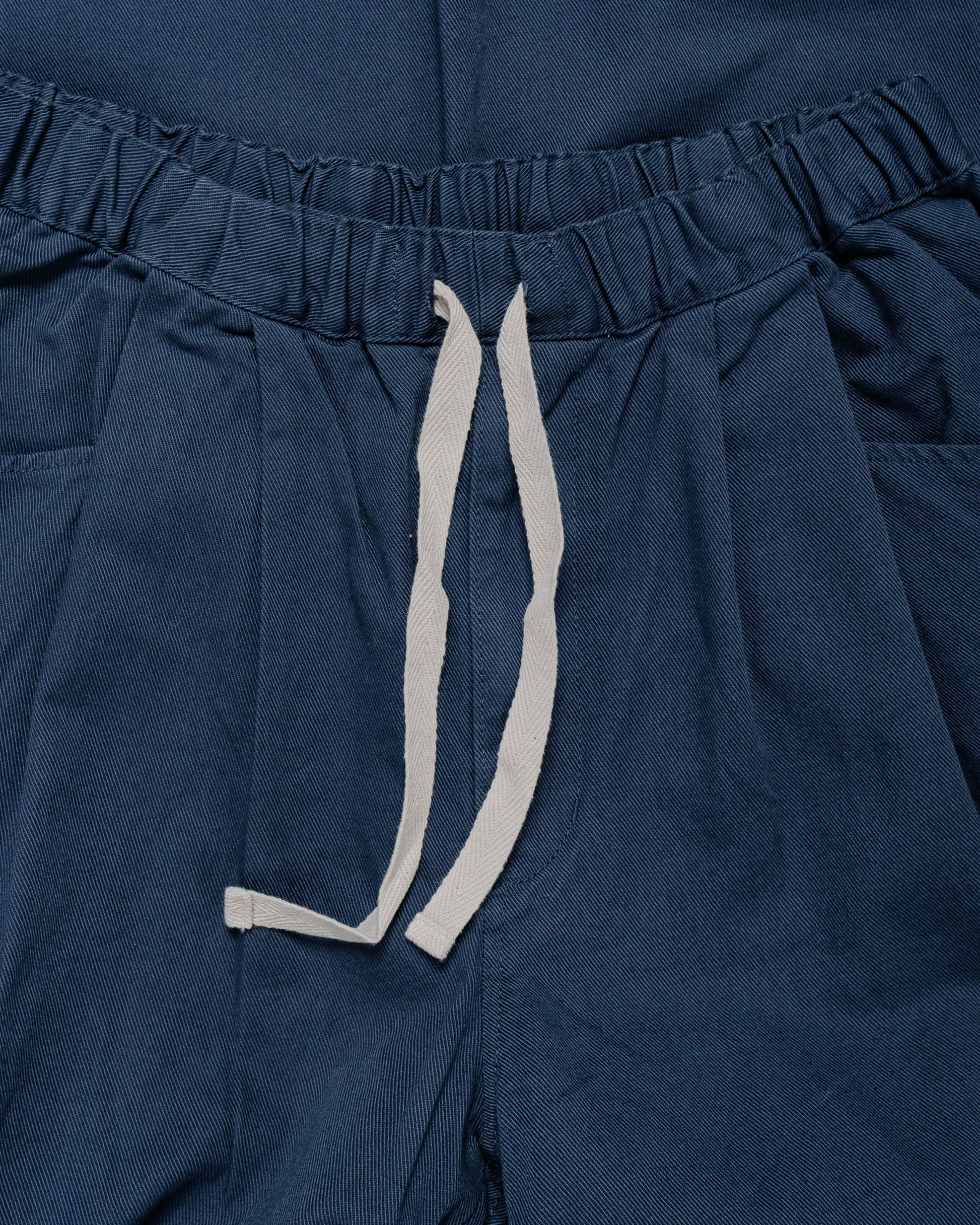 Danton 10/- Loose Chino Tuck Pants Blue