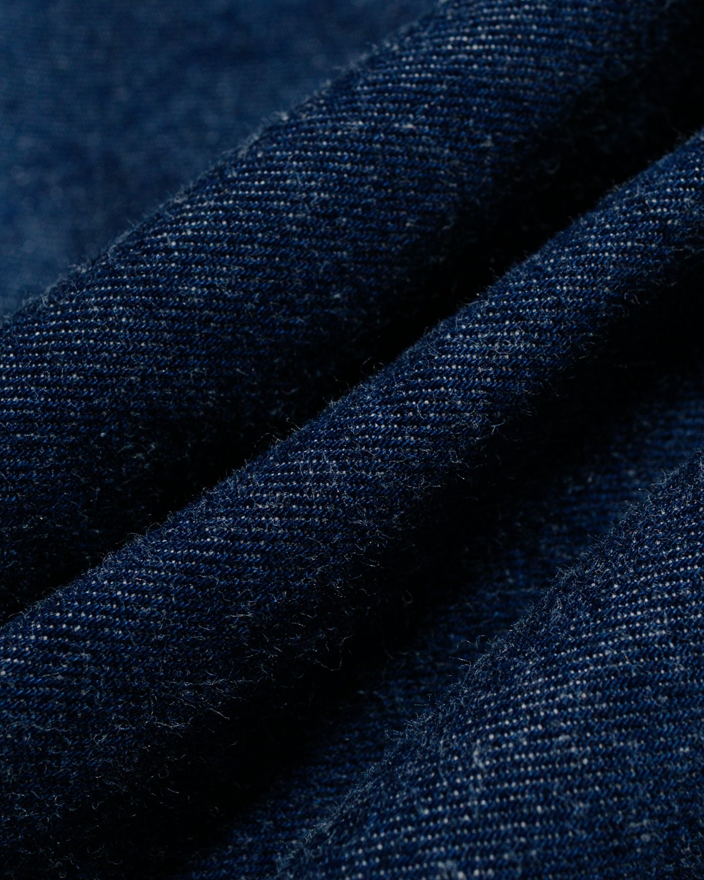 Danton 11oz Denim Collarless Jacket Indigo