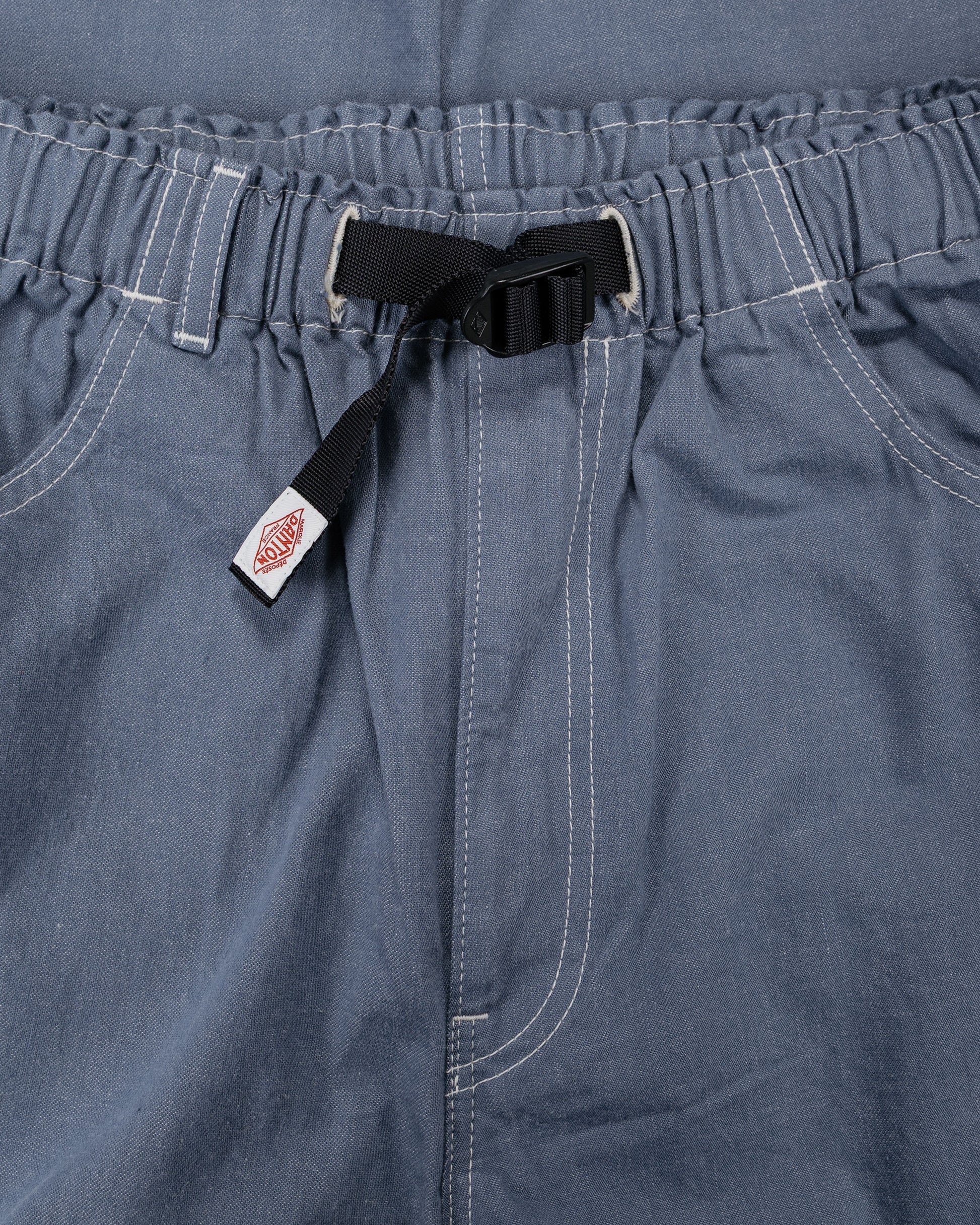 lost & found Danton Danton Colour Denim Tuck Belted Pant Blue