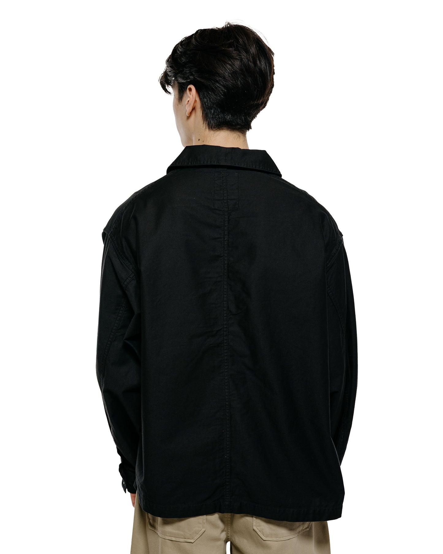 lost & found Danton Danton Moleskin Wide Coveralls Black