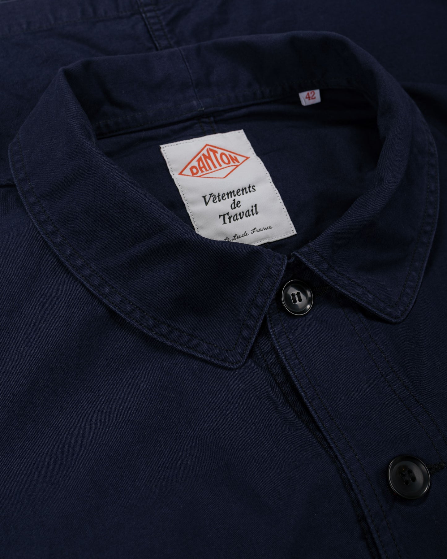 lost & found Danton Danton Moleskin Wide Coveralls Navy