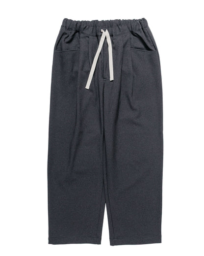 Danton Polyester Flannel Tuck Pants Dark Green/Grey