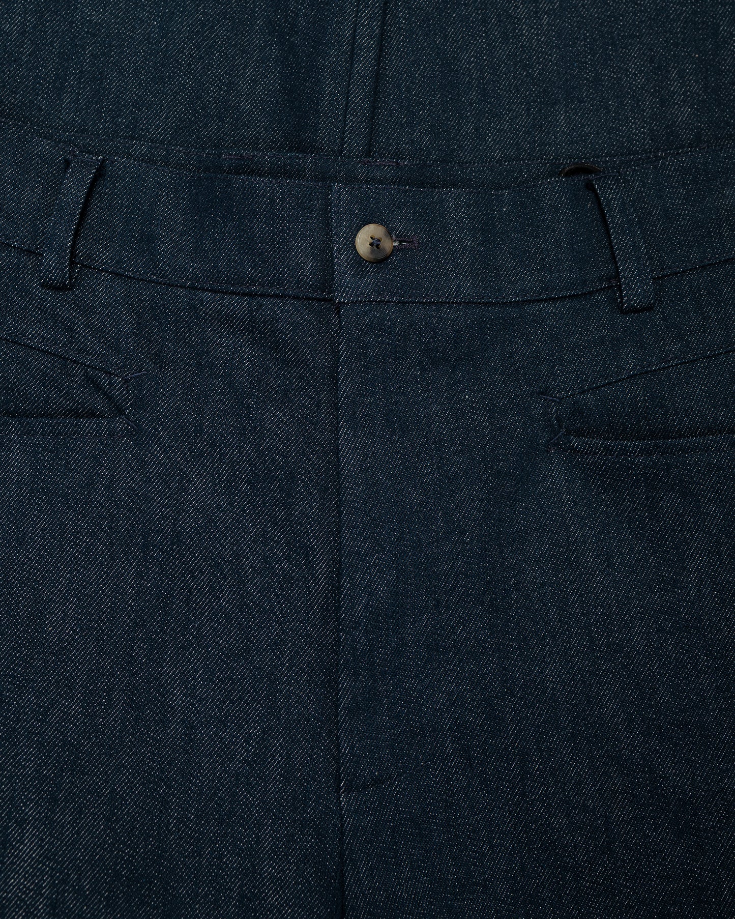 lost & found De Bonne Facture De Bonne Facture Gardian Trousers Organic French Cotton Denim Indigo