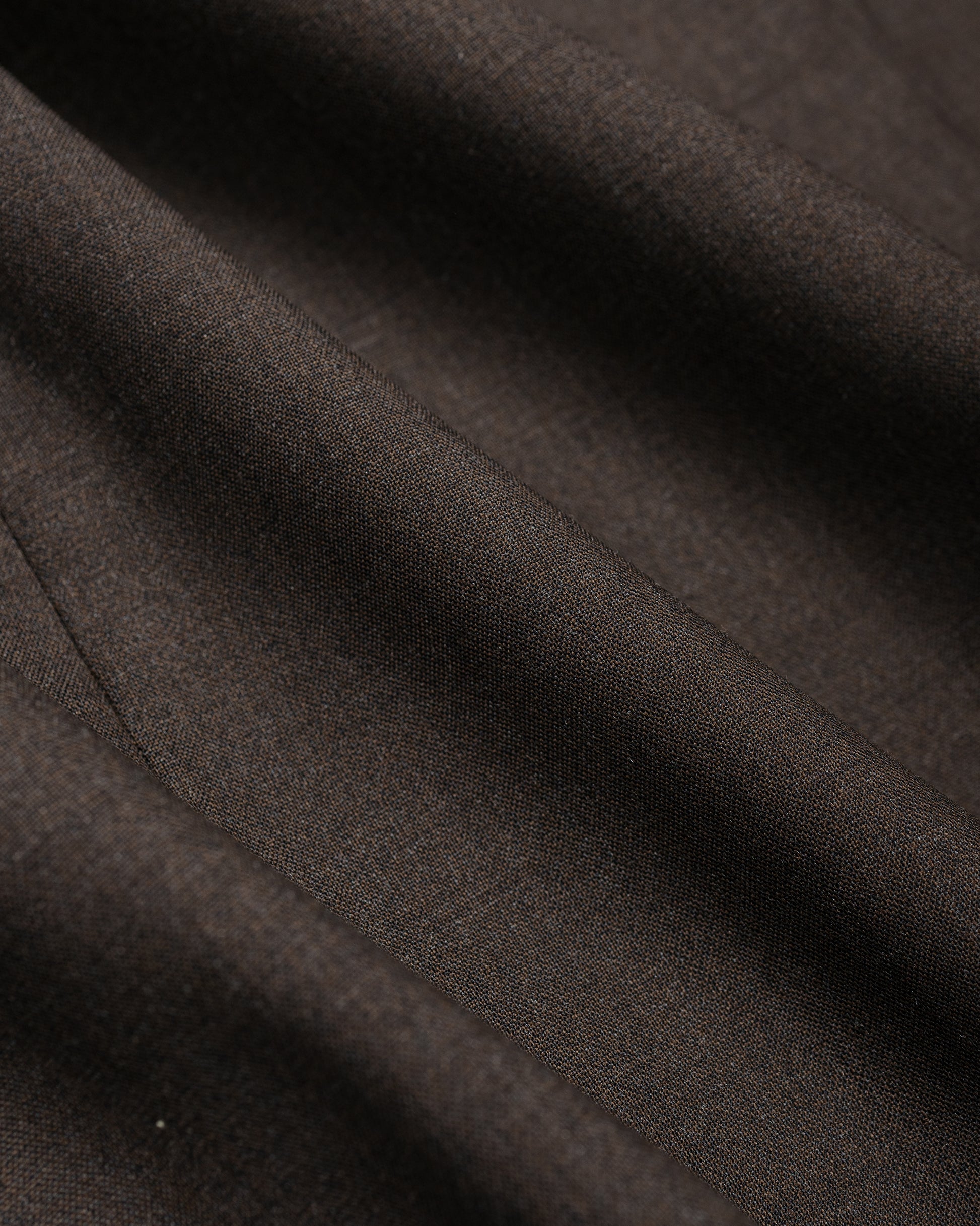 lost & found De Bonne Facture De Bonne Facture Writer's Jacket Super 130's Cold Wool Bark Brown