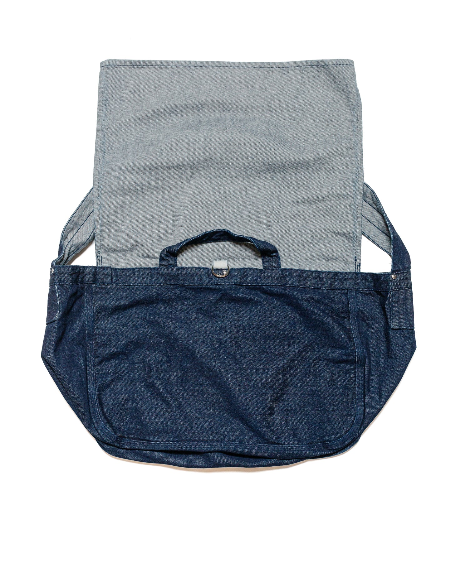 lost & found Warehouse Denime Lot. 302 News Paper Bag No Print Denim Indigo