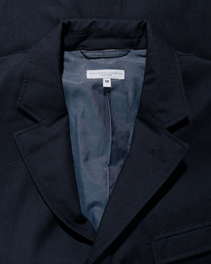 lost & found Engineered Garments Engineered Garments Andover Jacket Dark Navy Tropical Wool