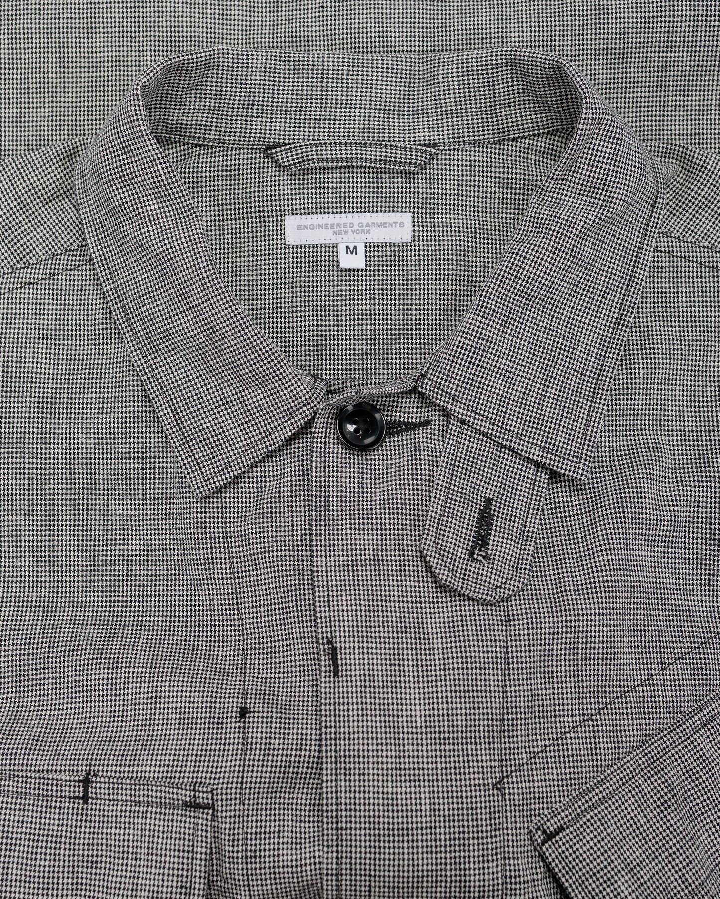 lost & found Engineered Garments Engineered Garments BDU Jacket Black/Grey CL Houndstooth