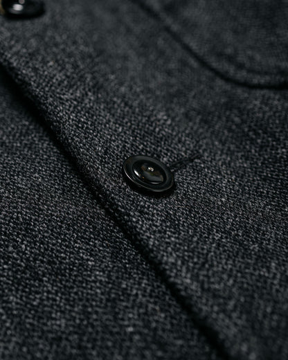 Engineered Garments Bedford Jacket Charcoal Wool Poly Heavy Tweed