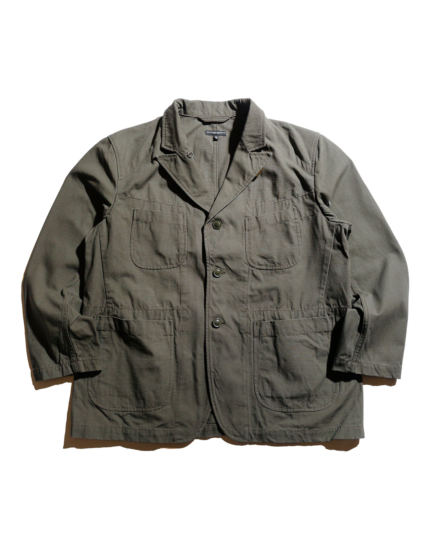 lost & found Engineered Garments Engineered Garments Bedford Jacket Olive Heavyweight Cotton Ripstop