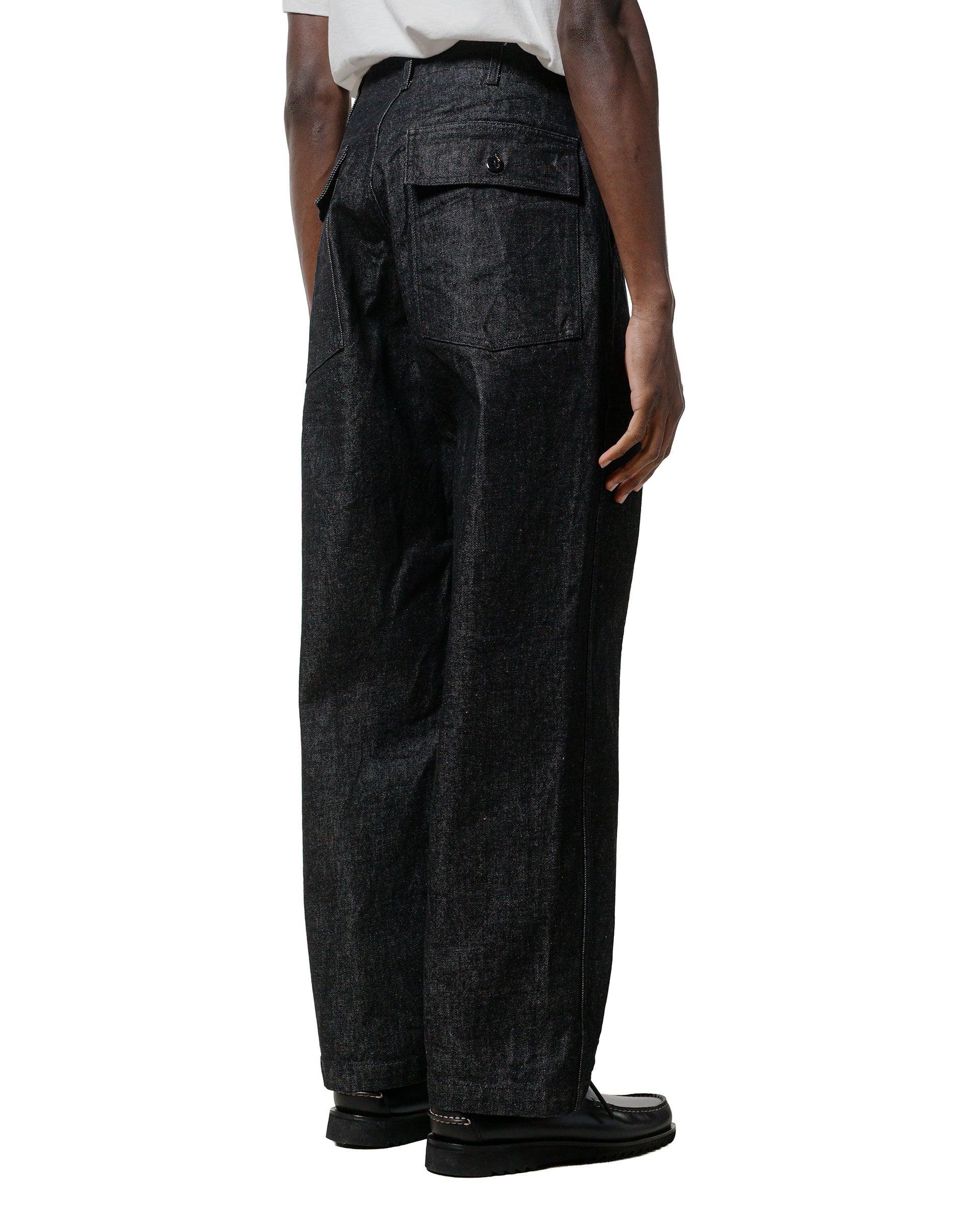 lost & found Engineered Garments Engineered Garments Fatigue Pant Black 14oz Cone Denim